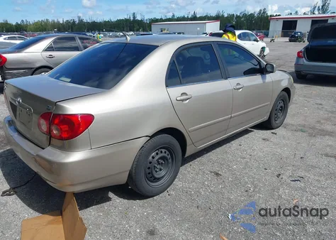 2005 Toyota Corolla Le из США, поврежденный, VIN 1NXBR32EX5Z369923